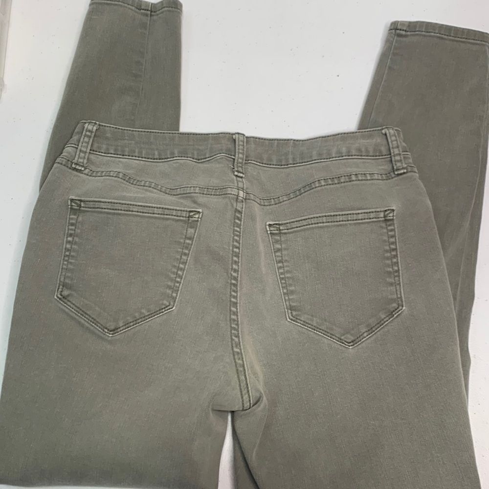 a.n.a Olive Gray Jeggings